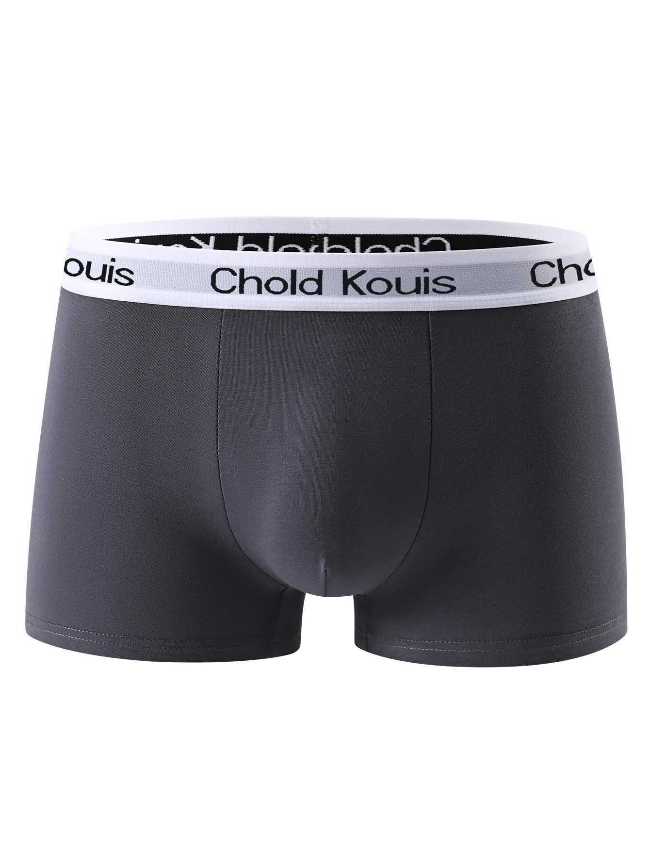 4pcs mens underwear comfortable soft breathable athleisure boxer underwear trendy simple hot-selling mens boxer underwearXJ250114