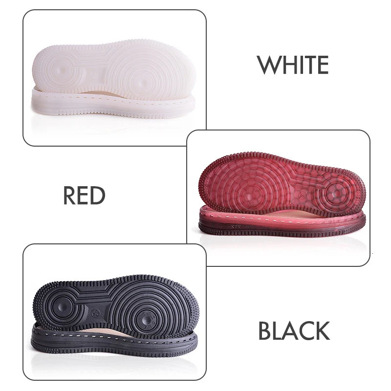 1 Pair Soft Rubber Soles Hand-woven Hook Line Soles Anti-slip Shoe Patch Durable Repair Replacement For Boot Shoes 250121