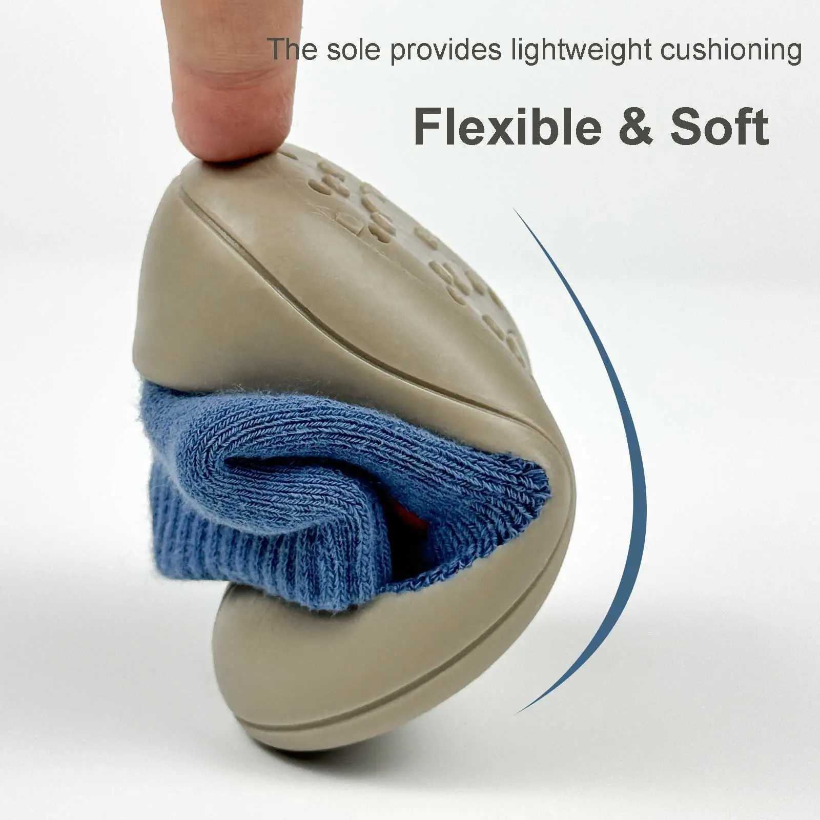 Baby Toddler Socks Shoes Non-Slip Infant First Walking Shoes Soft Rubber Sole Newborn Slippers Boys Girls Cartoon Indoor Floor S X250129