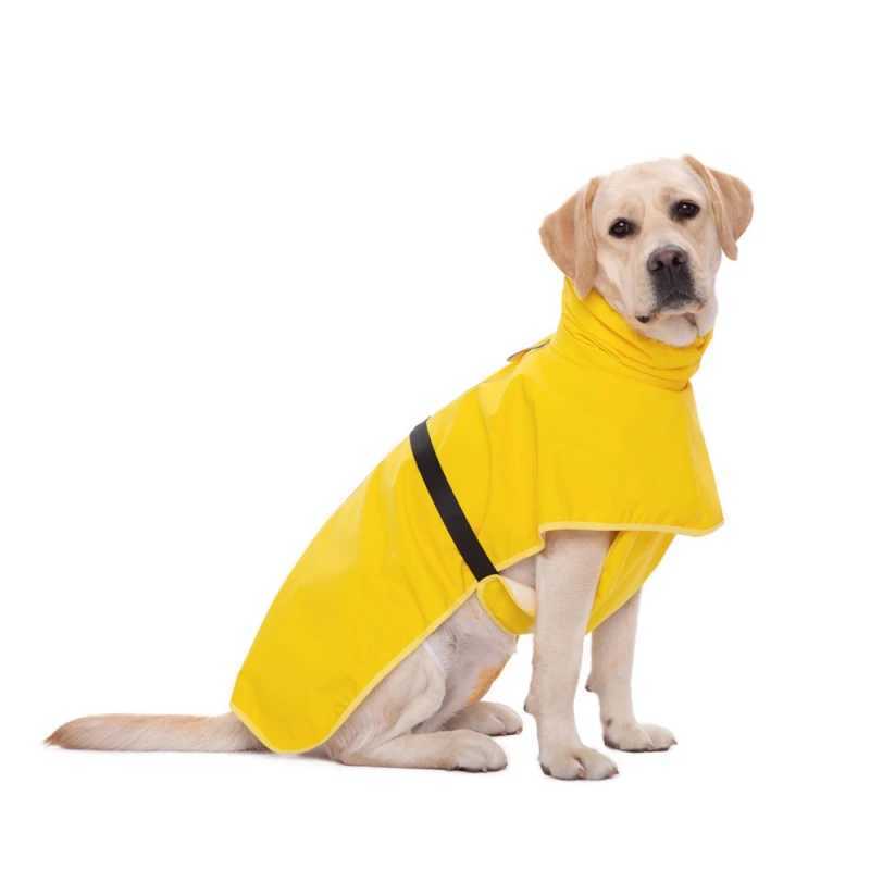 Medium And Large Dog Raincoat Poncho Labrador Golden Retriever Corgi Pet Clothes Outdoor Waterproof Pet Raincoat Dog AccessoriesXJ250121