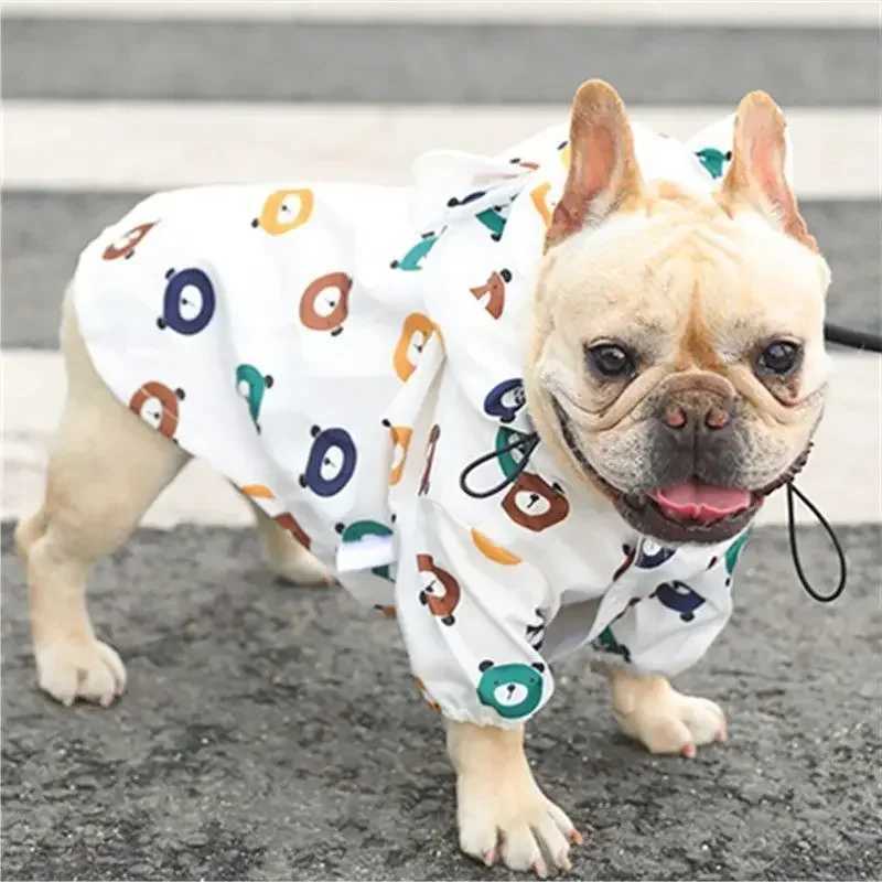 Pet Dog Raincoat Pug French Bulldog Clothes Waterproof Clothing for Dog Rain Jacket Poodle Bichon Schnauzer Welsh Corgi RaincoatXJ250121