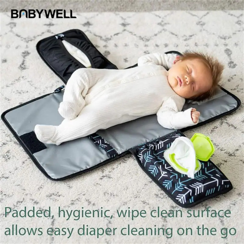 Portable Baby Diaper Changer Multifunctional born Baby Changing Table Travel Foldable Changing Mattress Cover Pads Baby Items 250114