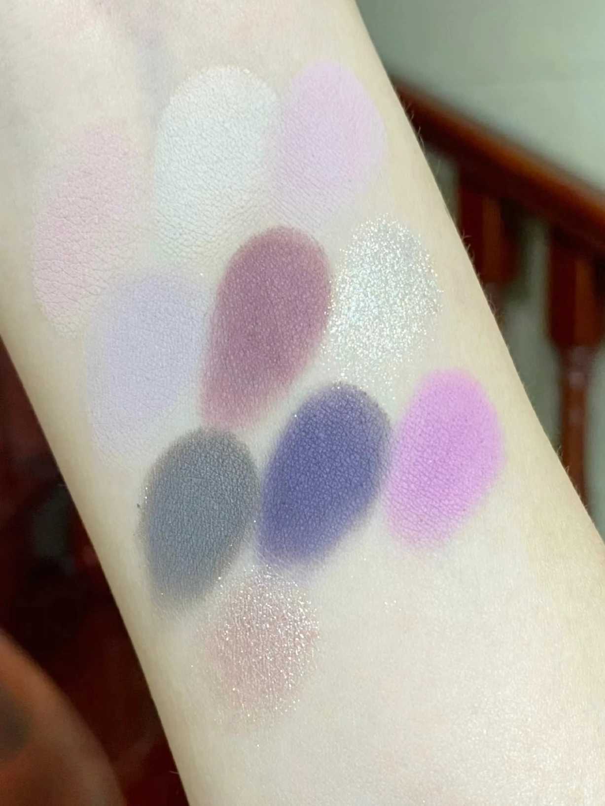 New Arrival SHEDELLA Water Ripple 10 Color Eyeshadow Smoked Pink Purple Earth Color Matte Shimmer Texture Z250121