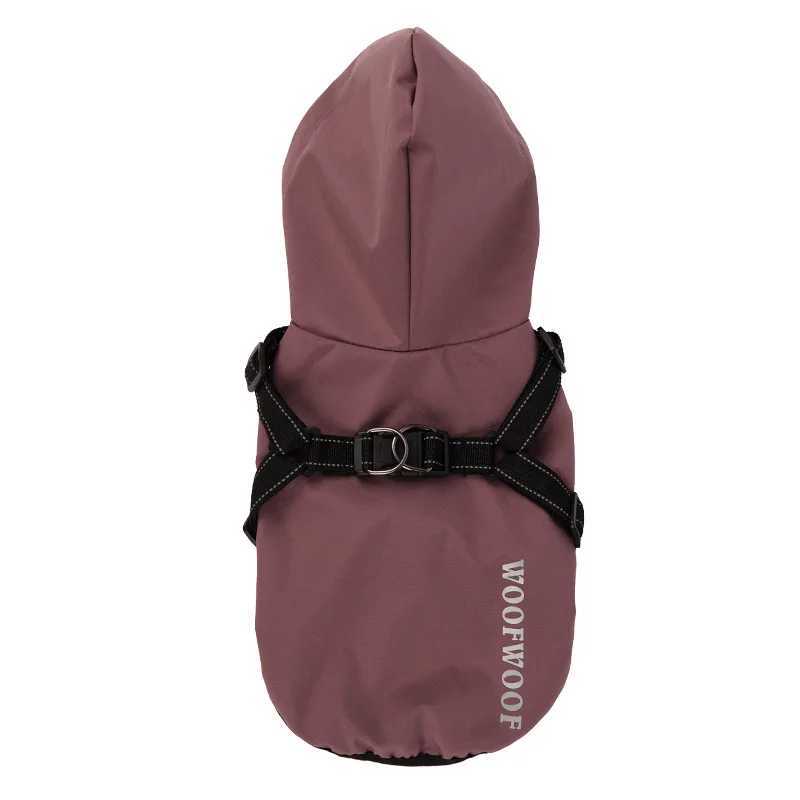 Dog Cat Clothing Waterproof Coat Traction Reflective Design Raincoat Jacket for Small Medium Large DogXJ250121