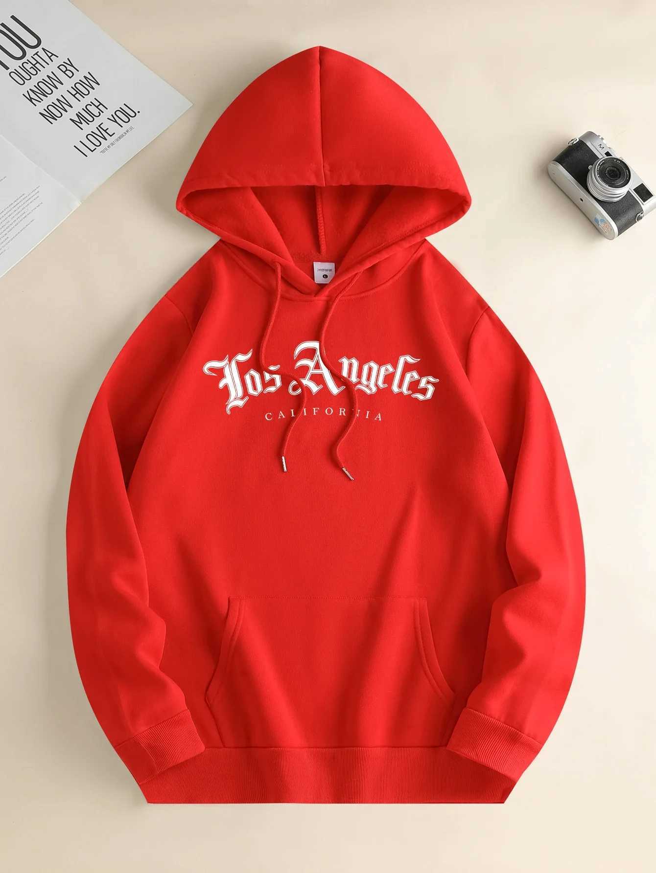 Mens new fashion hoodie casual daily drawstring hooded sweatshirt lettering front kangaroo pocket mens jacketXJ2500118
