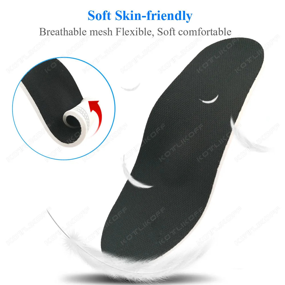 Premium Ortic High Arch Support Insoles Gel Pad 3D Arch Support Flat Feet For Women Men Orthopedic Work Shoes Sole Foot Pain 250120
