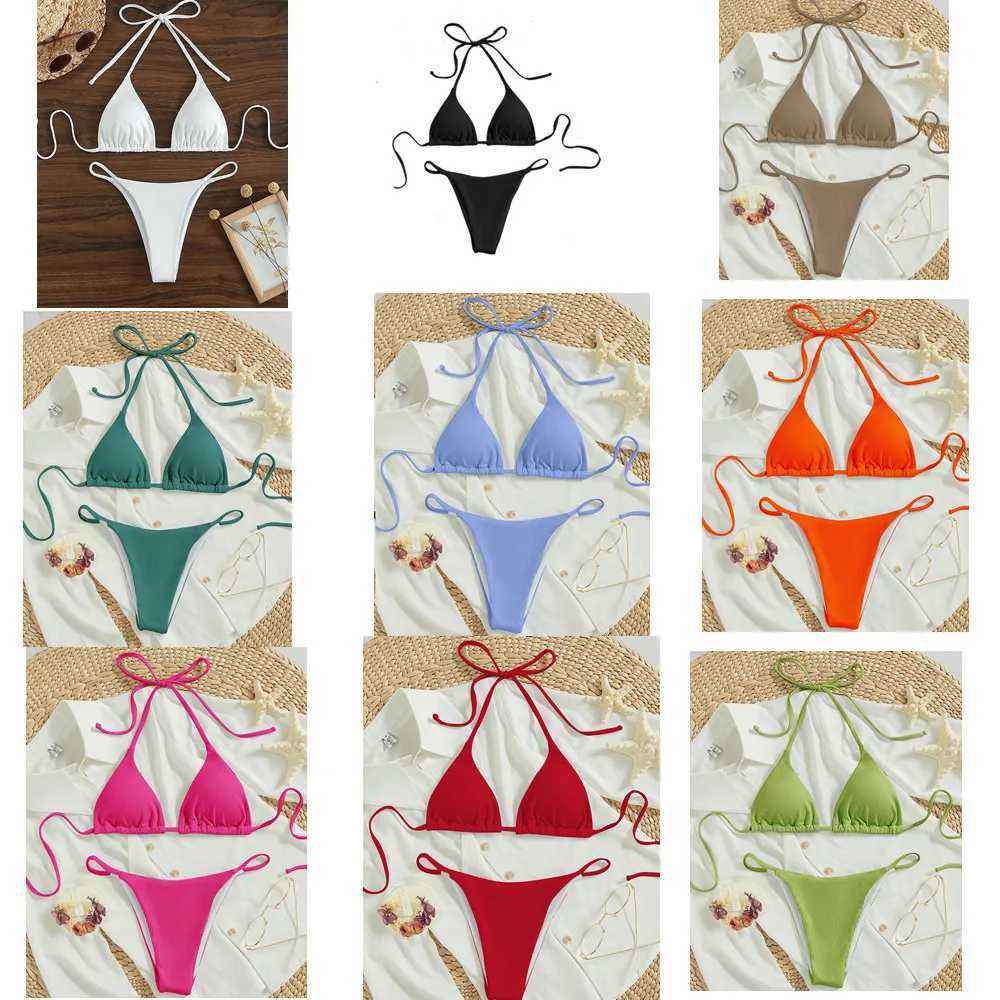 2025 New Style Brazilian Bikini Set Pad XS-XL Beach Swimwear Women Maio Biquinis Swimsuit Tankini Femme Badp Dames jerXJ250120
