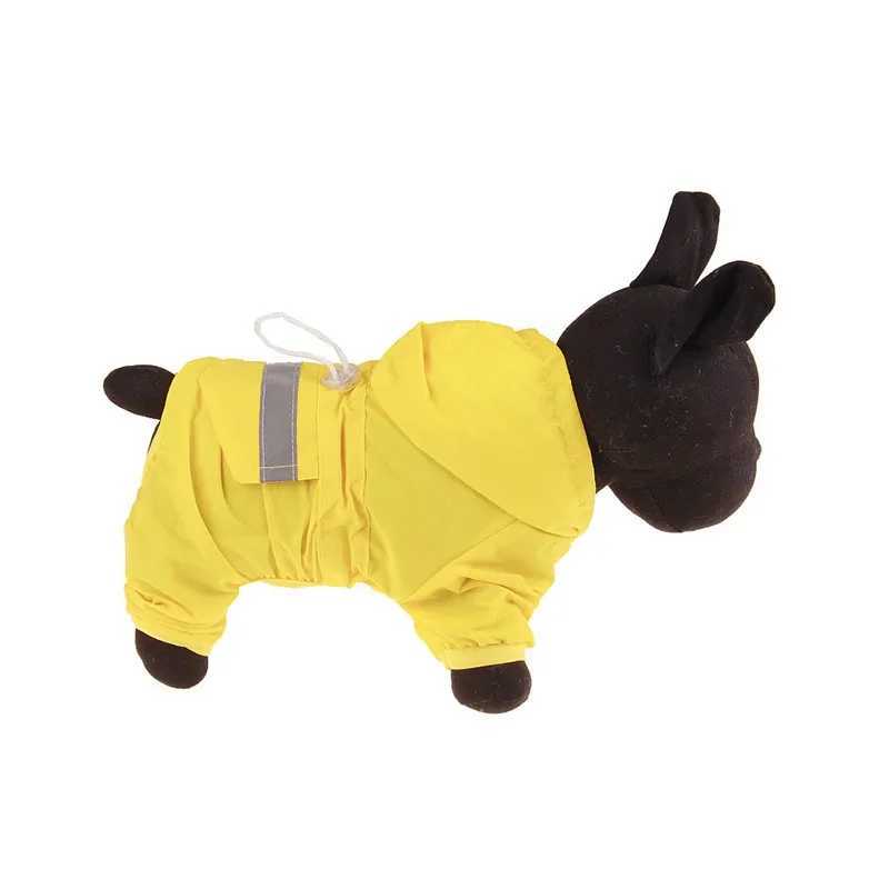 Pet Dog Raincoat Hooded Jumpsuit Waterproof Pet Dog Clothes Puppy Small Dog Rain Coat Jacket Raincoat For Dogs o com capuzXJ250121