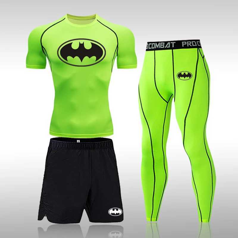 Mens Compression Sportswear Suits Gym Tights Training Breathable Clothes Workout Jogging Sports Set Running Rashguard Tracksuit X250129