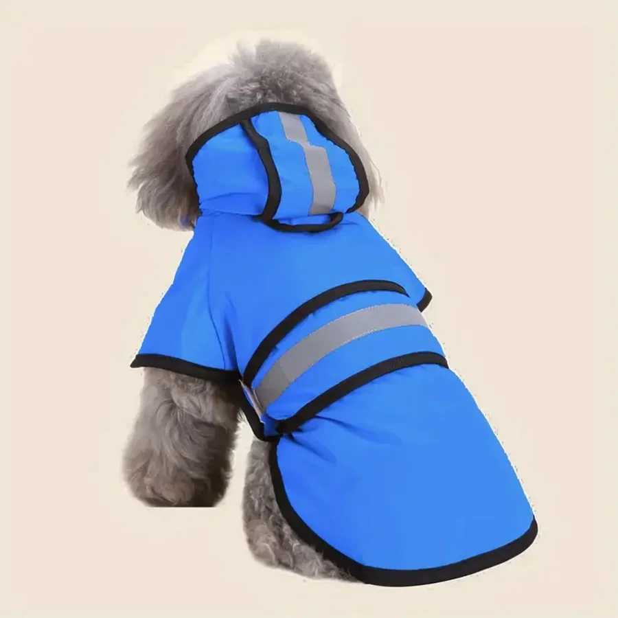 Dog Clothes Waterproof Dog Raincoat Teddy Bichon Corgi Small Medium Dog Reflective Waterproof Snow Proof Puppy ClothesXJ250121