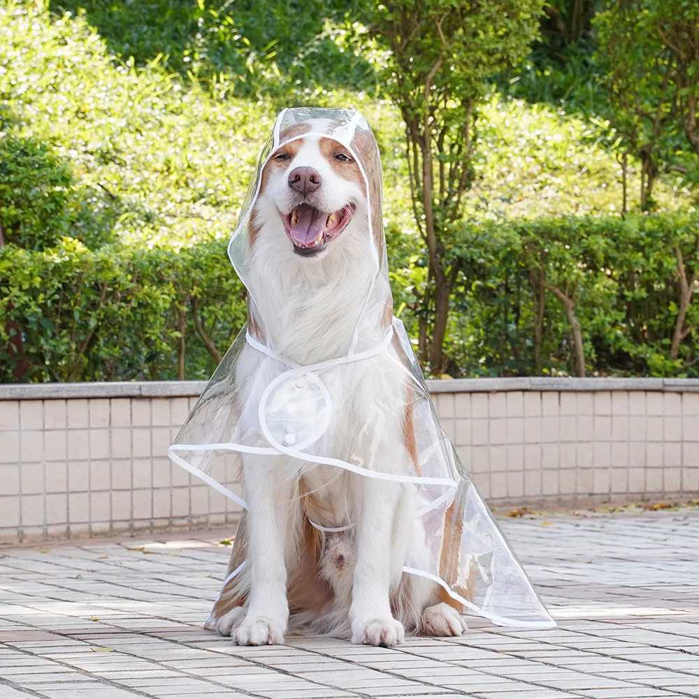 Clear Pet Raincoat Rain Jacket Waterproof Pet Coat for Samll Medium Dogs Teddy Shiba Dog Poncho Outdoor Walking Pet ClothesXJ250121