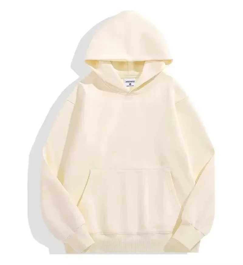 500GSM Heavy Weight Fashion Mens Hoodies New Autumn Winter Casual Thick Cotton Mens Top Solid Color Hoodies Sweatshirt MaleXJ2500118