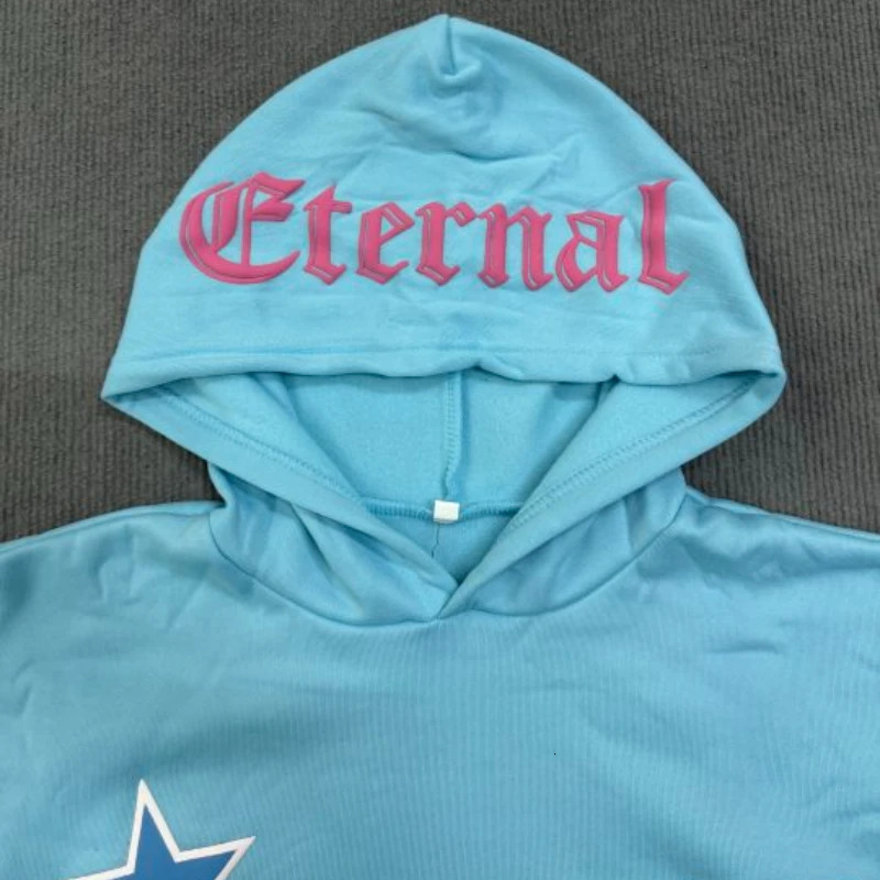 Y2K Streetwear Hoodie Sweatshirt Funny Star Letter Graphic Harajuku Anime Hooded Pullover Hip Hop Hipster Women Men emo 250122