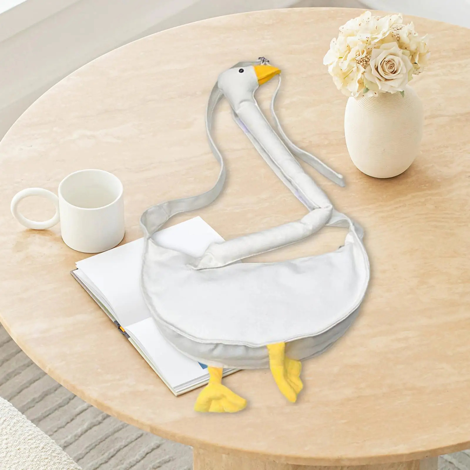 Big Goose Cross Bag Fun Fashion Canvas Womens Shoulder Cross Bag Festival Beach Party Concert Date Shopping 250120