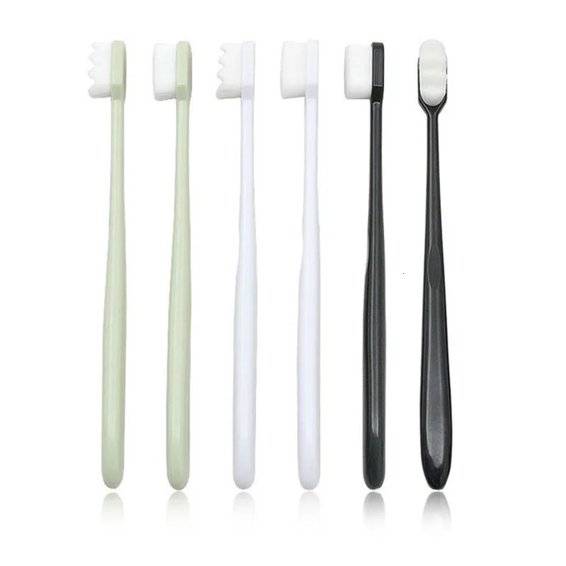 Ultrafine Soft Toothbrush Million Nano Bristle Adult Tooth Brush Teeth Deep Cleaning Portable Travel Dental Oral Care y250115