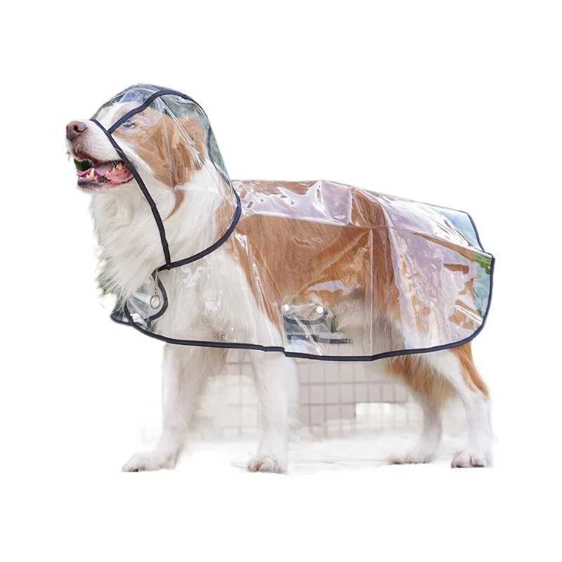 Clear Pet Raincoat Rain Jacket Waterproof Pet Coat for Samll Medium Dogs Teddy Shiba Dog Poncho Outdoor Walking Pet ClothesXJ250121