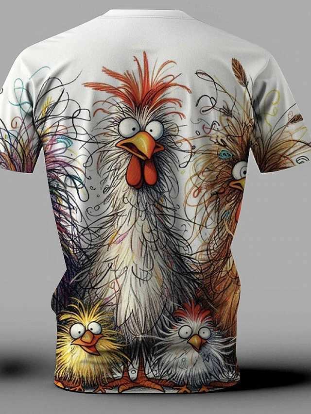 Retro Fashion Latest Mens T-shirt Casual Personality Cool 3D Print T-shirt Summer Outdoor Sports Short Sleeve Large Top MensXJ250117