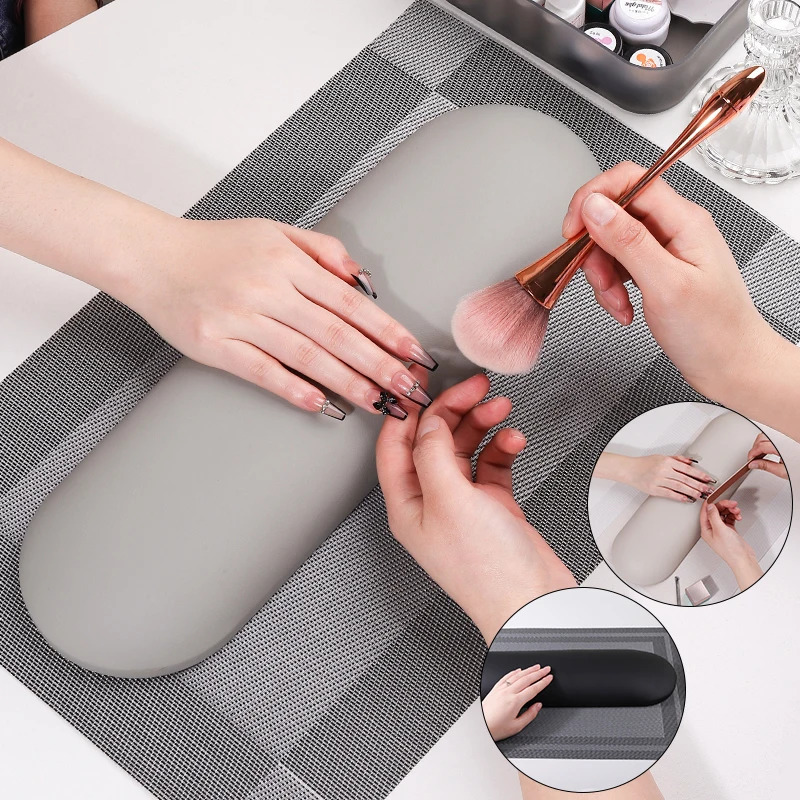 Arm Rest for Nails Art Stylist Table Mat Professional Supports Hands Holder Armrest Pillow Manicure Cushion Poses Hand Stand Pad 250121