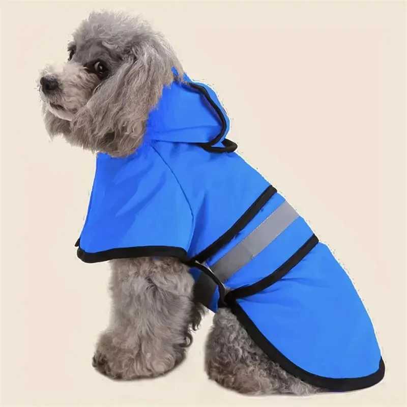 Dog Clothes Waterproof Dog Raincoat Teddy Bichon Corgi Small Medium Dog Reflective Waterproof Snow Proof Puppy ClothesXJ250121