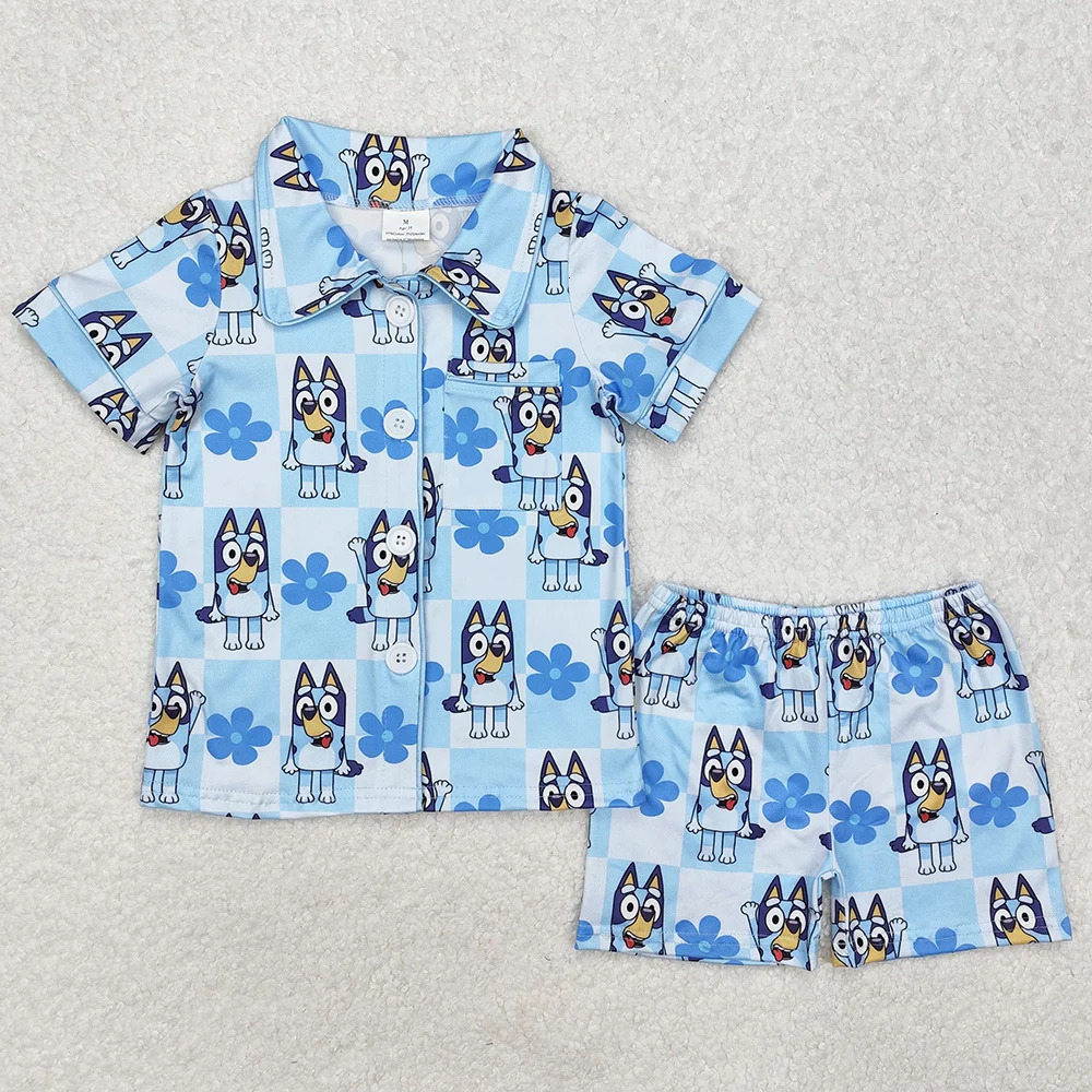 Fashion Adult Women Pajamas Sleepwear Bow Short Sleeve Tops Shorts Mommy Me Pajamas Boutique Baby Girls Pajamas Adult Sets 250121