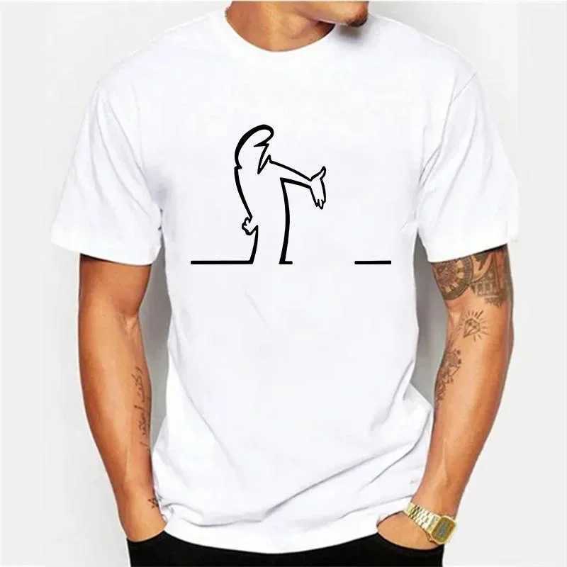 Summer T Shirts For Men Balum La Linea Funny Graphic Tshirt Cotton Comfortable Premium CamisetasXJ250117