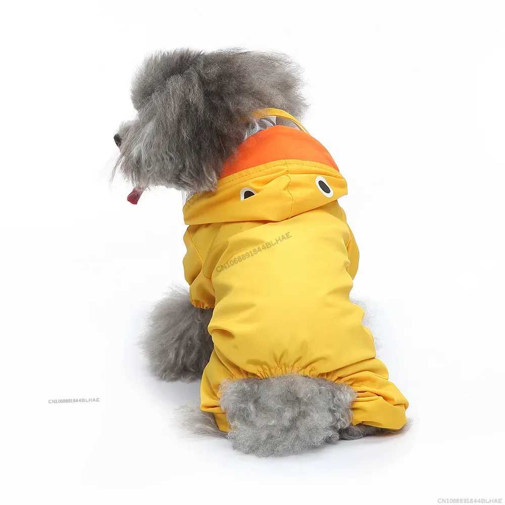 Puppy Raincoat Waterproof Dog Clothes Chihuahua Schnauzer Rain Coat for Small Dogs Jumpsuit Reflective Raincoat Dogs AccessoriesXJ250121