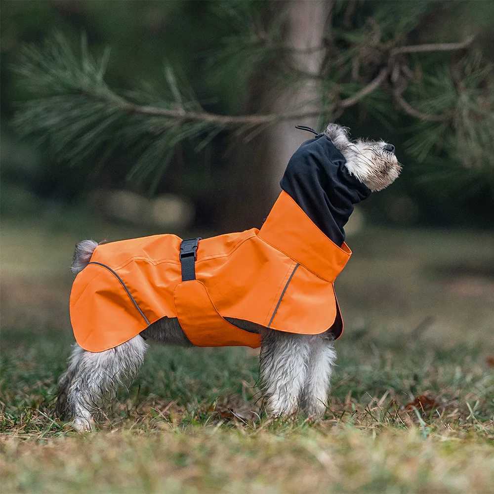 Outdoor New Dog Raincoat Teddy By Bear Small Medium-sized Dog Clothes Double Collar Cape Type Rainy Day Out Pet RaincoatXJ250121