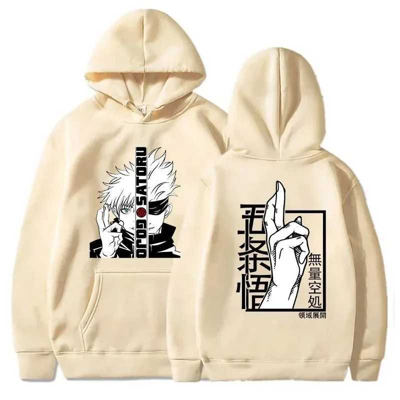 New Anime Sweatshirt Cool Gojo Satoru Graphic Printing Hoodies Mens Womens Fashion Casual Long Sleeve Personalized PulloverXJ2500118