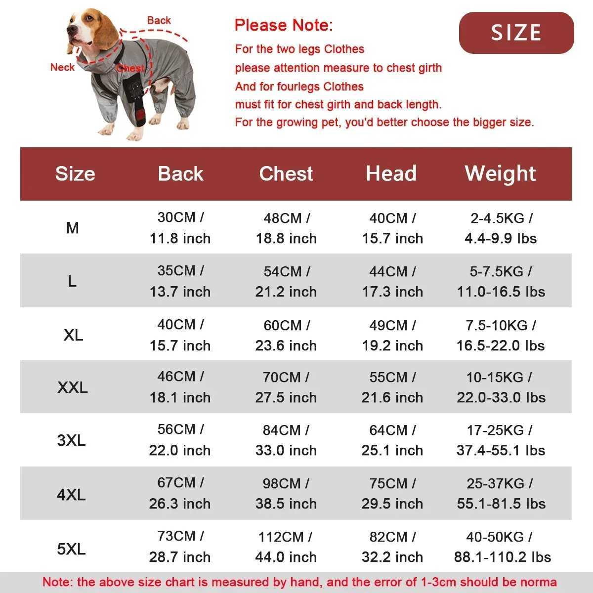 Outdoor Large Dog Raincoat Sunscreen Reflective Jacket Pet Raincoat Hoodie Waterproof Medium Large Dog Clothes Raincoat JumpsuitXJ250121