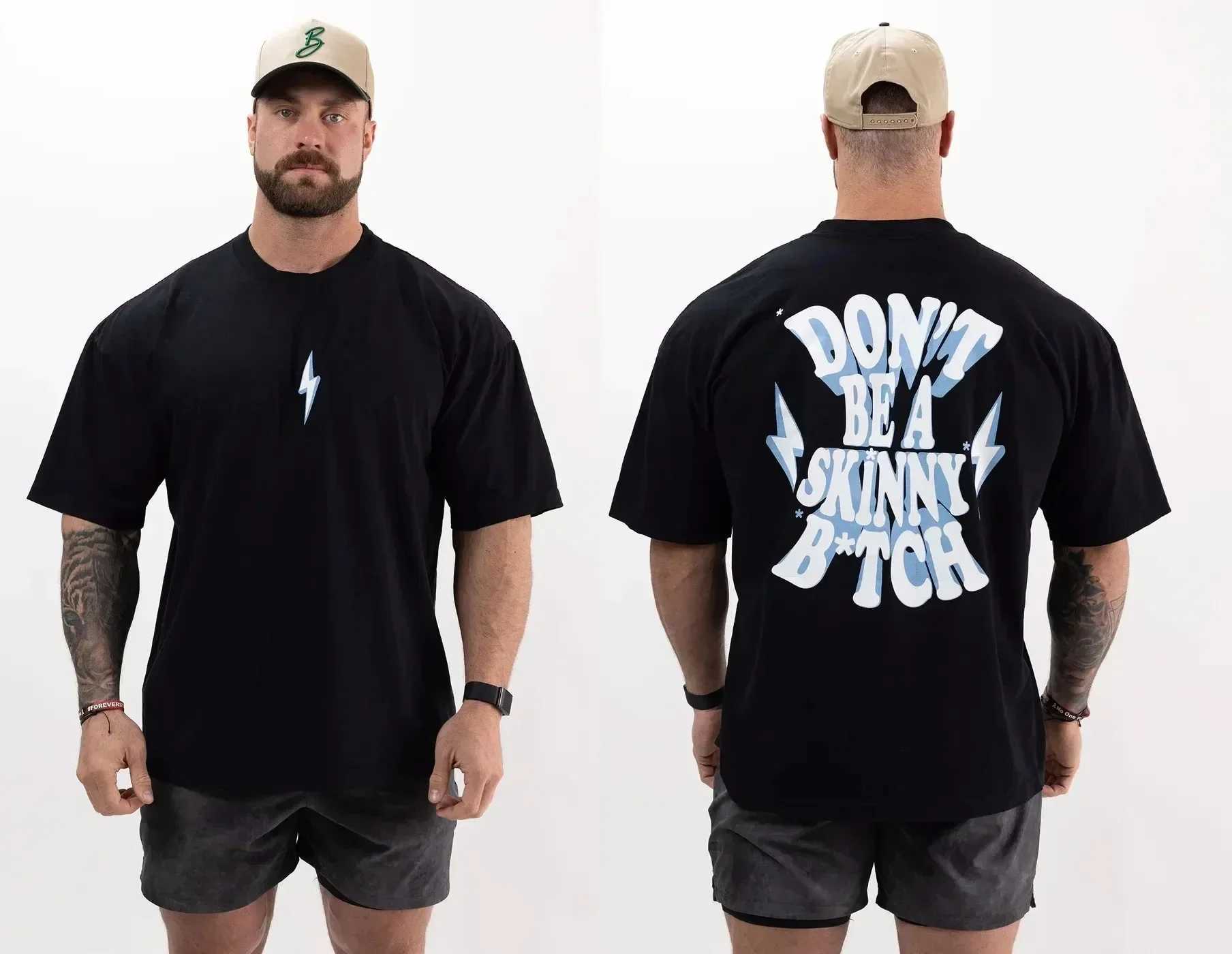 Oversized T Shirts CBUM Shirts Workout T-shirts Merch Camiseta Thavage Men Clothing Gym Cbum Fitness Polera Chris Bumstead RawXJ250117