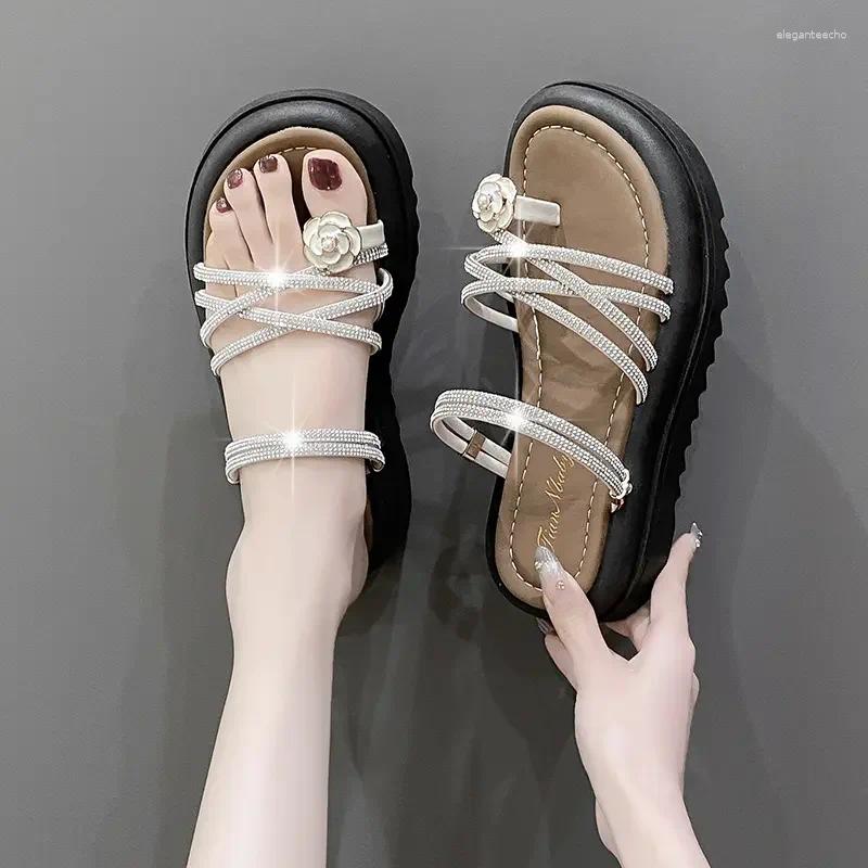 2025 S Fashion Designer Sandals Summer Slipper Women Ladies Shoes Platform Casual Girls Non Slip