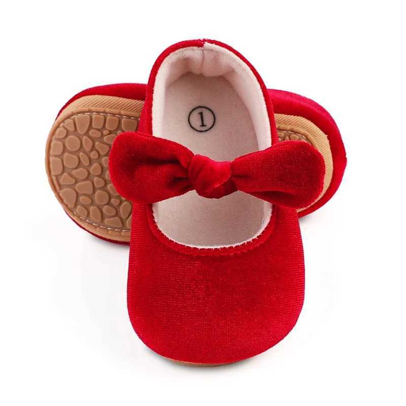 Baby Girls Princess Shoes Spring Autumn Toddlers Prewalkers Pink Infant Soft Bottom First Walkers 0-18M Rubber Sold Antiskid X250129