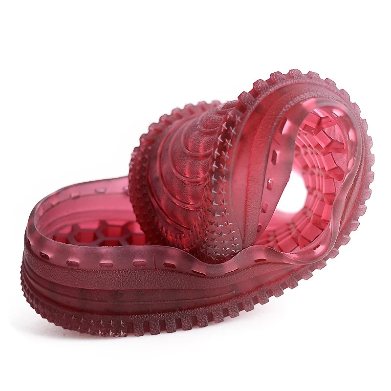 1 Pair Soft Rubber Soles Hand-woven Hook Line Soles Anti-slip Shoe Patch Durable Repair Replacement For Boot Shoes 250121
