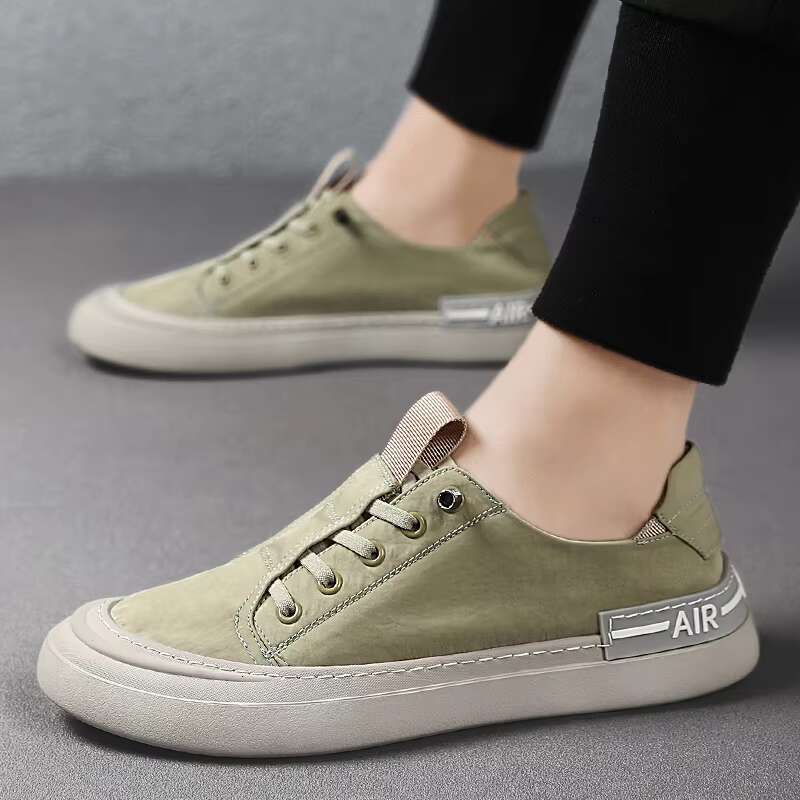 Summer Sneakers Light Ice Silk Cloth Casual Men Breathable Walking Flat Shoes Man Loafers atillas Hombre