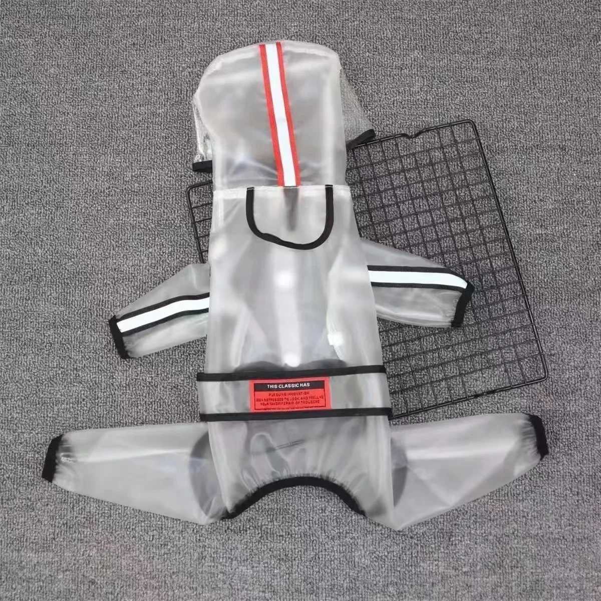 New Clear Pet Raincoat Rain Jacket Waterproof Pet Coat for Samll Medium Dogs Teddy Shiba Dog Poncho Outdoor Walking Pet ClothesXJ250121