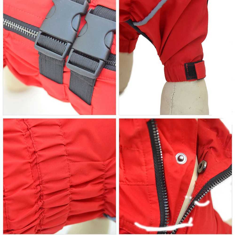 Dogs Raincoats Bulldog 4 Legs Covered Waterproof Reflective French Bulldog Dog Clothes Vest Outdoor Bully Pitbull Rain JacketXJ250121