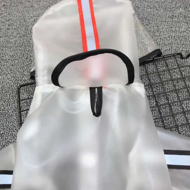 Pet Raincoat Dog Cat Reflective Clothes Waterproof Windproof Transparent Raincoat Dog Rainy Outdoor Travel Essential ClothingXJ250121