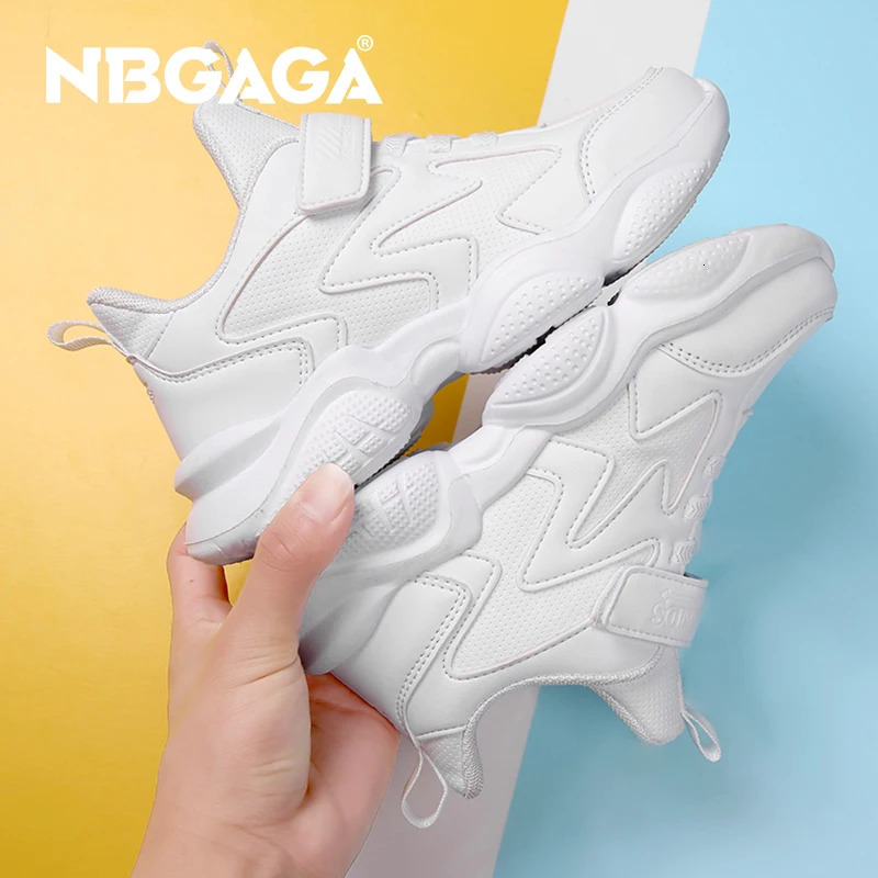 Girls Shoes Autumn Boys White Shoe Casual Running kids AntiSlip Soft Sole Sneakers Children Tennis School Outdoor Sports 250117