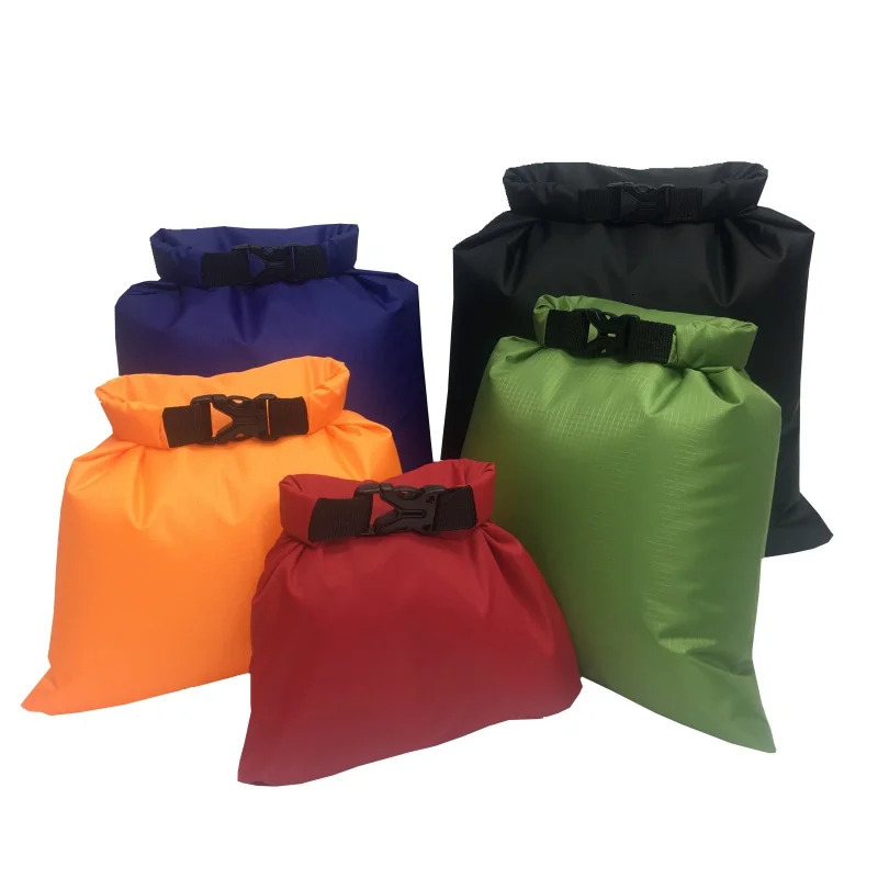 5pcs Waterproof Dry Bag For Camping Drifting Hiking Swimming Rafting Kayaking River Trekking Bags Outdoor Storage Pack Sack y250121