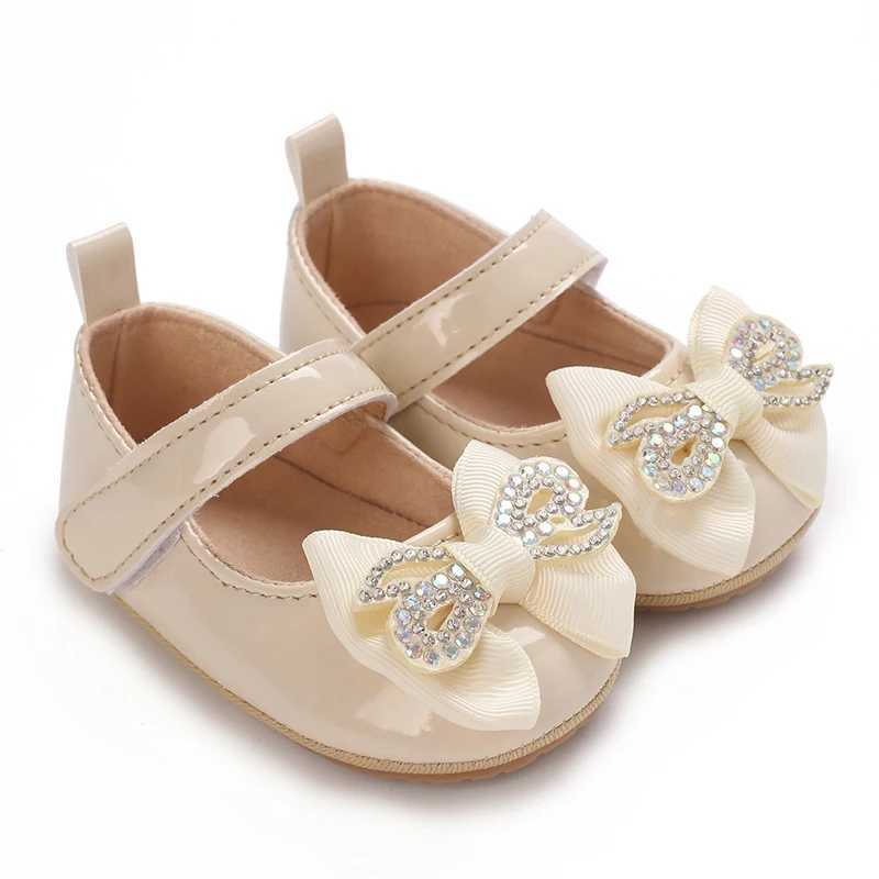VALEN SINA brand new 0-18M baby girl cute PU leather multi-color rubber soft sole princess shoes bow 1 step walking shoes X250129