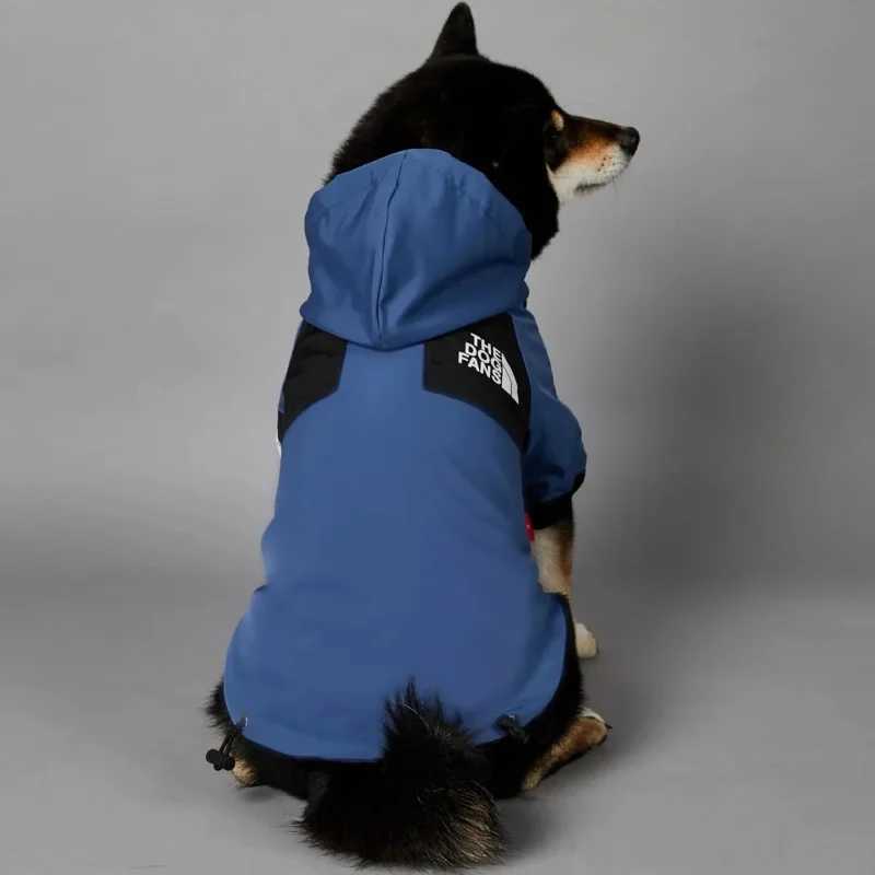Dog Clothes Raincoat For Large Medium and Small Dogs Wind Coat Wind breaker French Bulldog Hoodie Pet Charge ClothesXJ250121