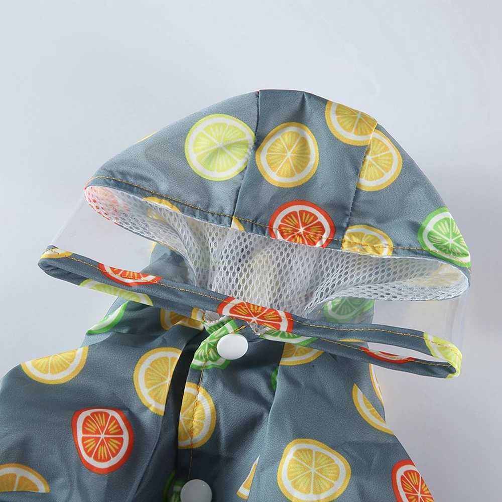 Dog Raincoat Dog Hooded Poncho 4 Legs Dog Rain Jacket with D Leash Ring Waterproof Dog Rain Clothes for Small Medium DogsXJ250121