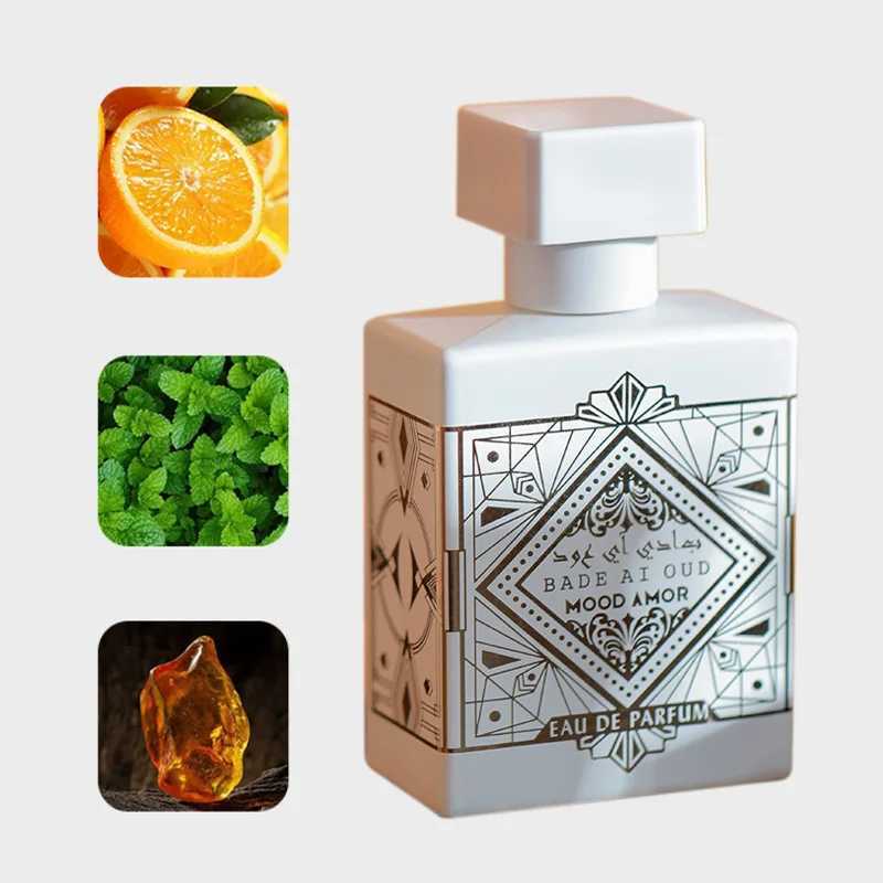 Arab Dubai Eau De Parfume for UnisexWooden Flower Fruit Scent Genuine Men PerfumeMusk Cedar Amber FragranceDating Body SprayXJ250512