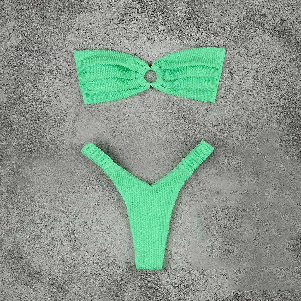 Sexy Bikini 2025 Swimsuit Women Swimwear Push Up Bikini Set Thong Brazilian Bathing Suit Beach Wear Biquini Bather FeXJ250120