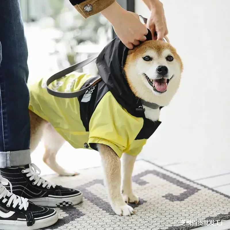 Dog Face Jacket Clothes Pet Puppy Hoodies Raincoats Warm Weatherproof Sweatshirt for Large Medium Small Dogs Apparel CostumeXJ250121