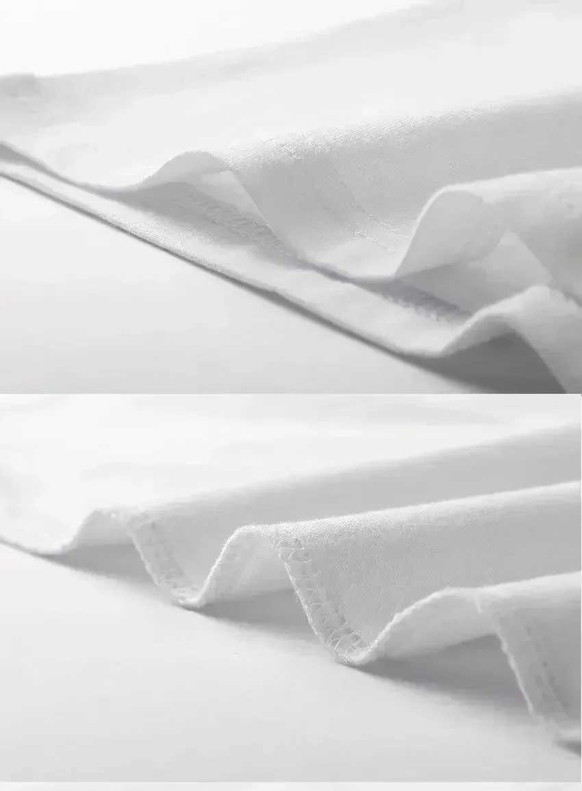 100% Cotton T Shirt Men Crew Neck Tops Funny Men Clothing White T-shirt Tshirts Black Tee North Sails Homme Black T-shirtXJ250117