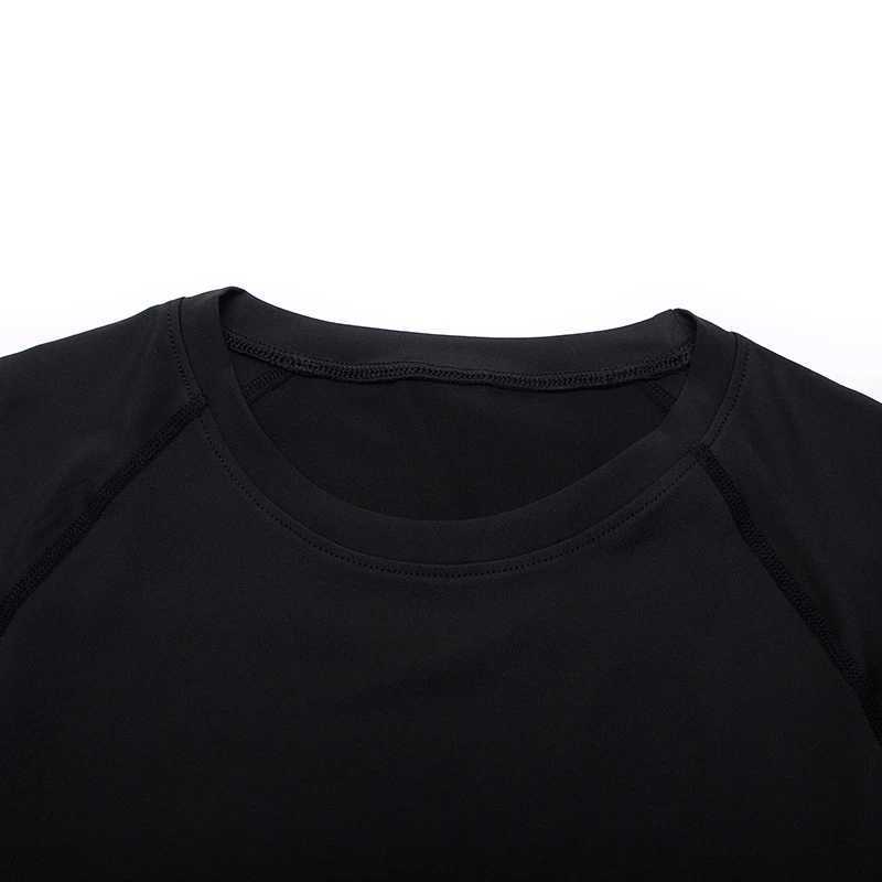 2024 Compression T Shirt Mens Short Sleeve Sport Tees Fitness Running Sportsear Mens Gym Elastic Quick Dry Jogging T-shirt Tops X250129