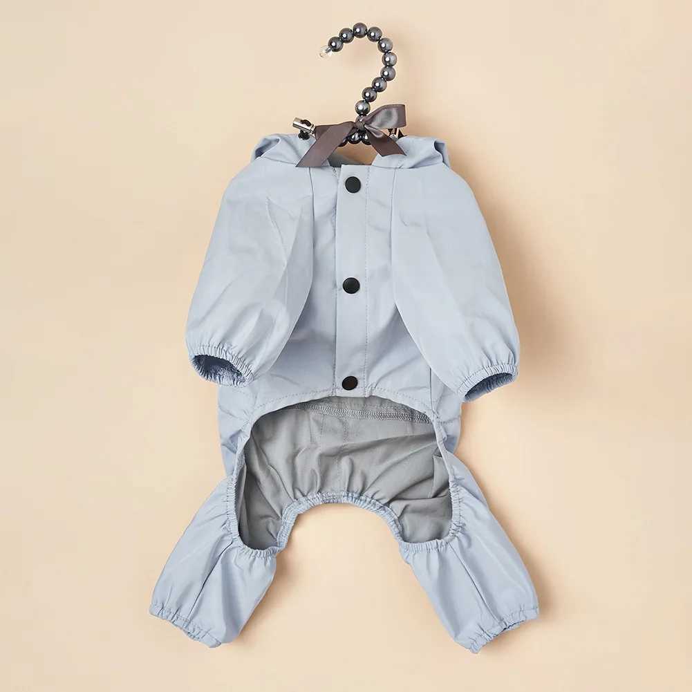 Waterproof Dog Raincoat Reflective Hooded Waterproof Jacket Pet Jumpsuit Small Dogs Outdoor Supplies French Bulldog ChihuahuaXJ250121