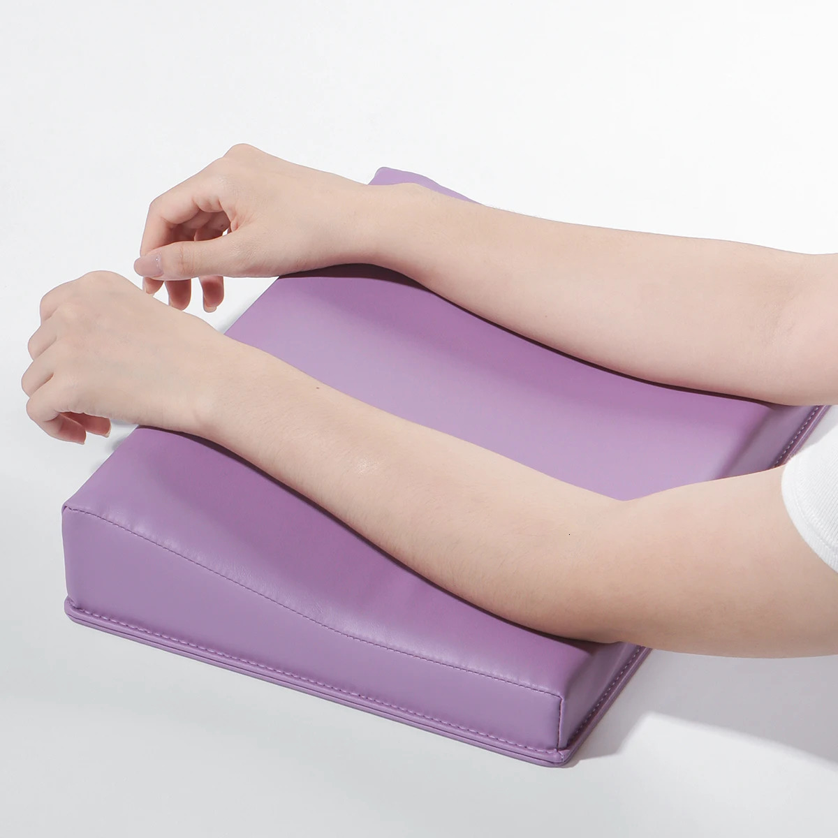 Nail Arm Rest for Nail Tech Sofa Armrest Manicure Hand Rest Pillow Luxurious Big Microfiber PU Leather Armrest 250121