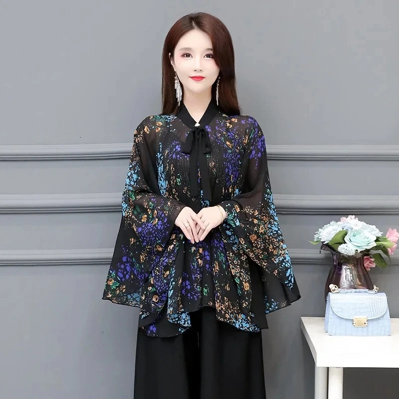 Summer Sunscreen Clothes Women Cape Shawl Thin Fashion Sunshade Cardigan Coat Lady Poncho Capes Black 250121
